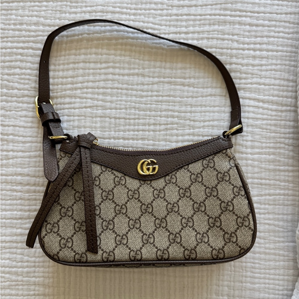 GG Brown Ophidia Shoulder Bag - Picture 2 of 4